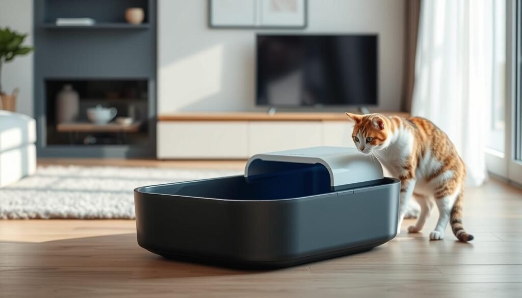 self-cleaning litter boxes